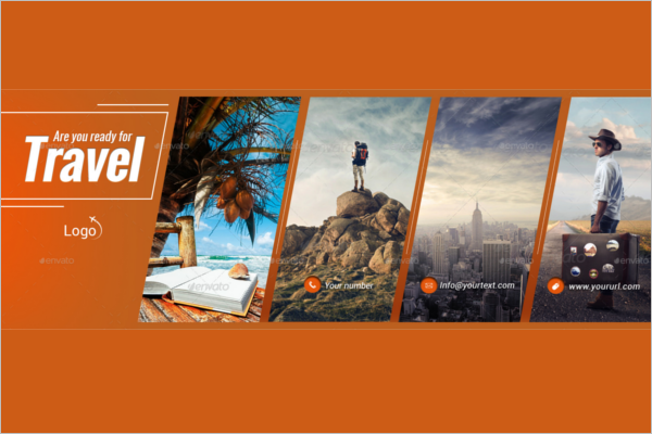 Travel Facebook Cover Marketing Template