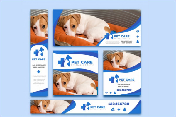 Veterinary Pet care Banner Design