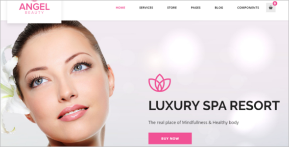 Beauty Spa Website Template