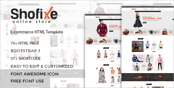 Best Fashion Responsive Bootstrap Template