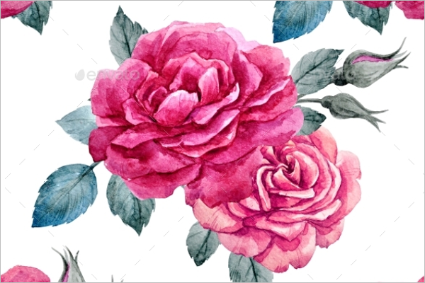 Best Rose Seamless Pattern
