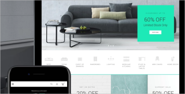 Ecommerce Theme for Furniture Store