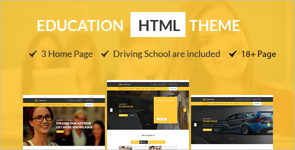 30+ Education HTML Templates Free & Premium Themes