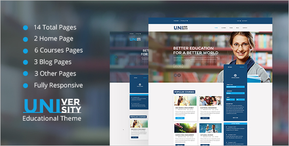 30+ Education HTML Templates Free & Premium Themes