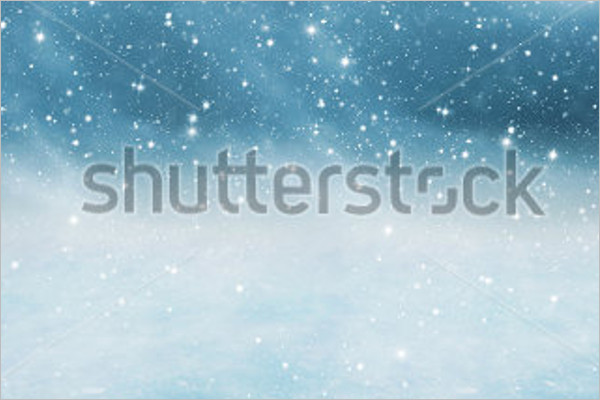 Falling Snow Background Design