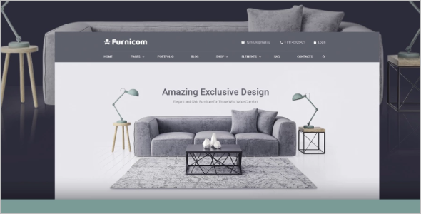 Furniture Agency WordPress Theme