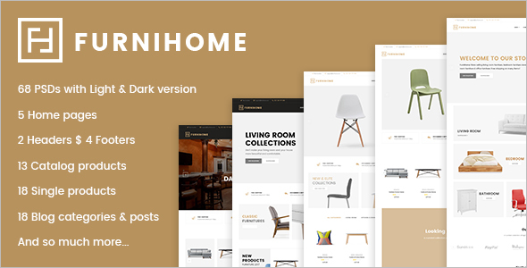 Home Furniture Ecommerce Template