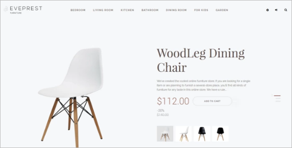 Furniture Wood Ecomerce Template