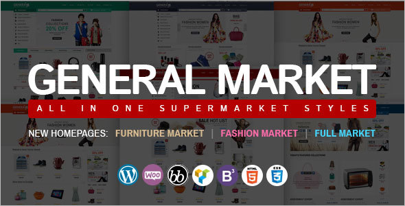 General Mart eCommerce Website Theme