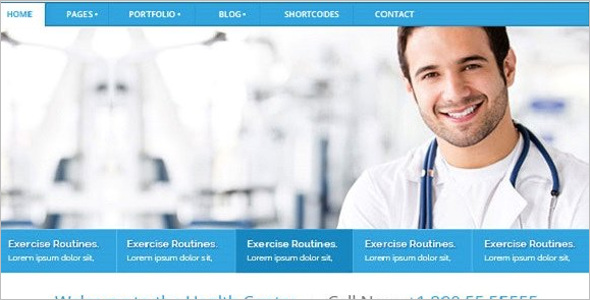 Health Center WordPress Theme