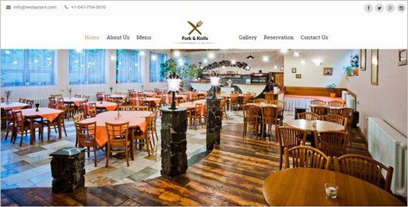 High Quality Restaurant HTML Template