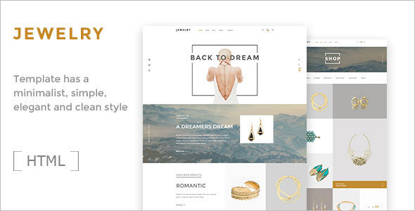 Jewelry Ecommerce Template