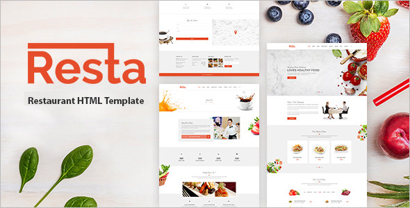 Latest Restaurant HTML Template