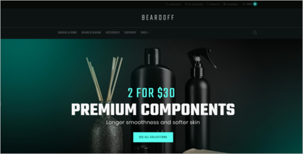 Men's Products Responsive WooCommerce Theme