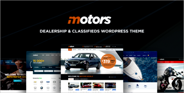 Multipurpose Car Dealer WordPress Theme