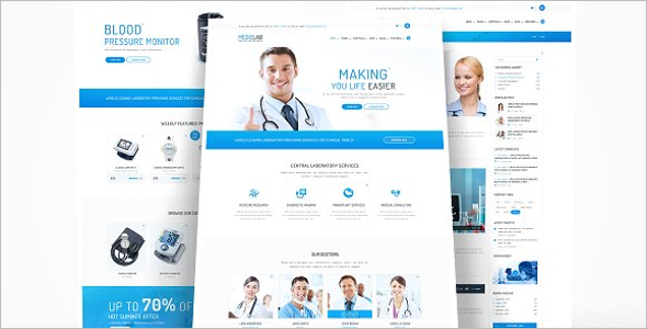 Online Hospital WordPress Theme