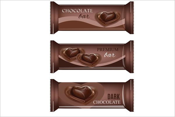 Premium Chocolate Bar Set Template