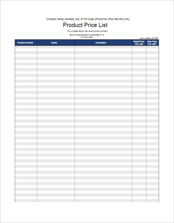 40+ Blank Invoice Templates Free Word, Excel, PSD Format