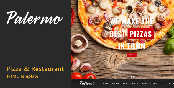 Restaurant HTML CSS Template