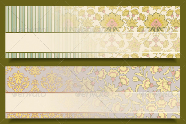 Retro Floral Pattern Design