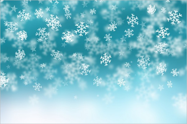 Sample Winter Background Template