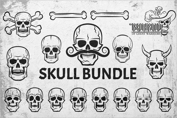 Skull bundle Vector Design