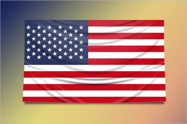 Vector US Flag Design