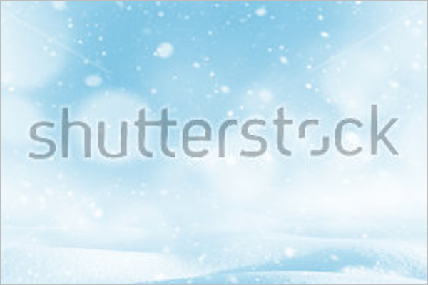 Winter Bright Background Design