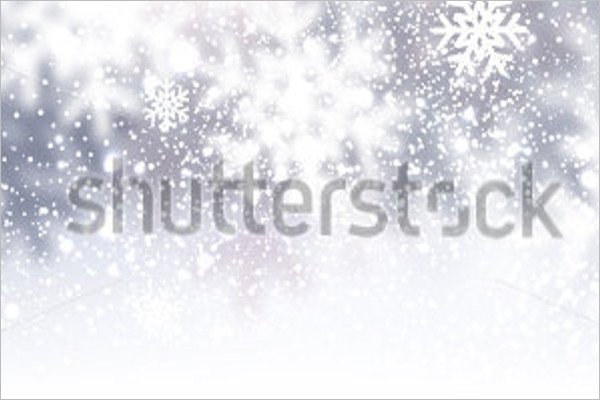 Winter Time Background Template