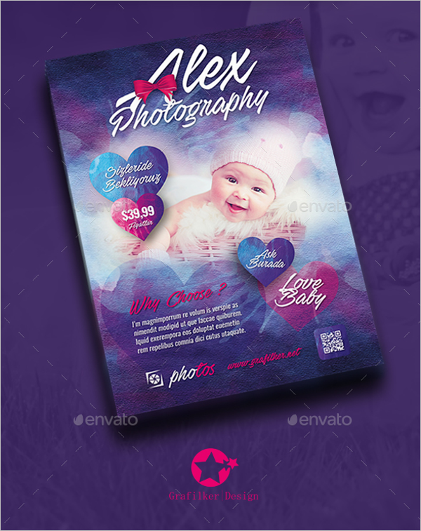 Baby Event Flyer Template
