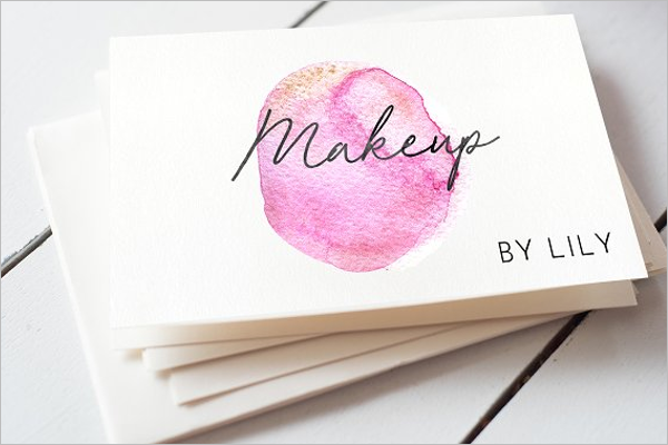 Best Makeup Business Card Template