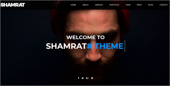 Bootstrap One Page Website Theme