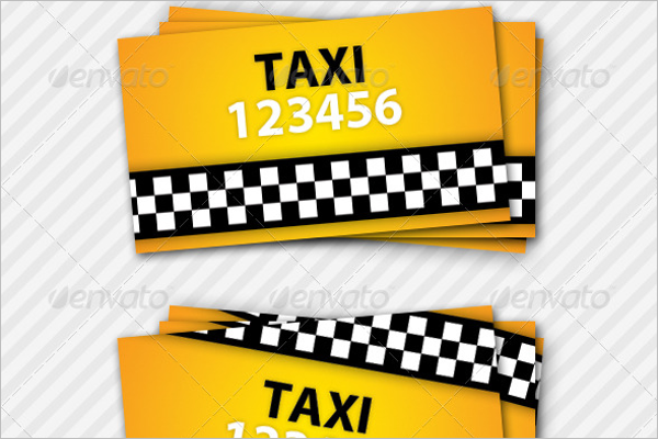 Cab Business Card Template