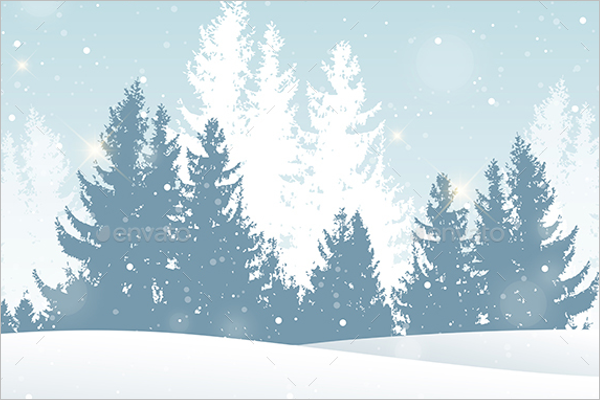 Christmas Background PSD Design