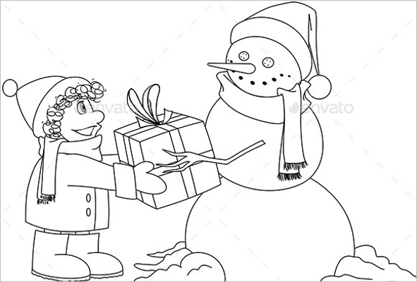30+ Printable Christmas Coloring Pages Free PDF Templates