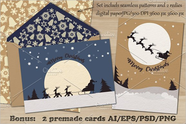 Christmas Photoshop PSD Pattern