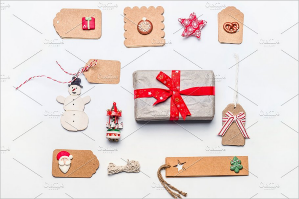 Christmas Wrapping with Craft Paper