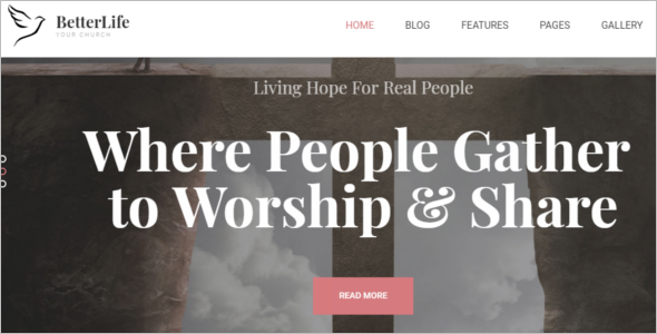 Church Website Template Joomla