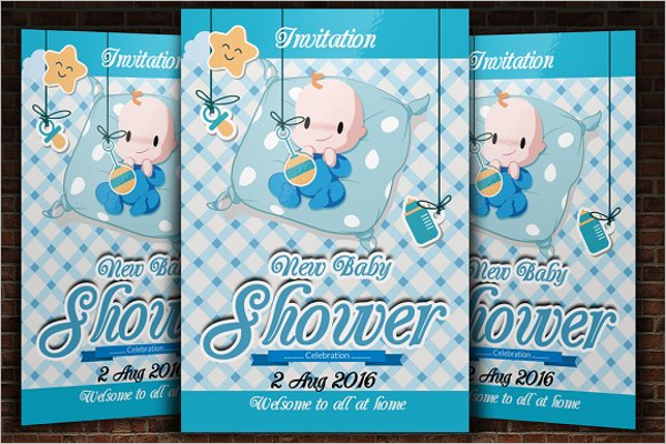 Co-Worker Baby Shower Flyer