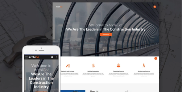 Construction Website Content Template