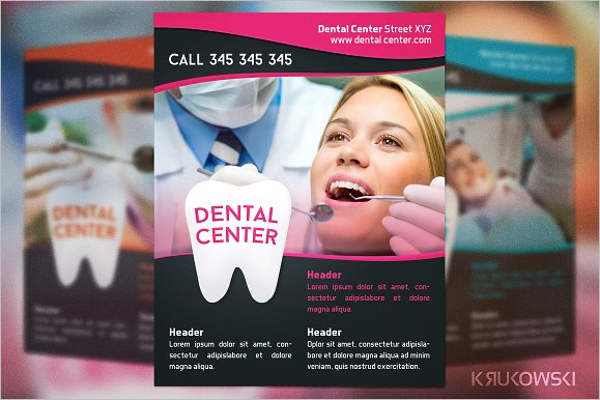Dental Center Flyer Design