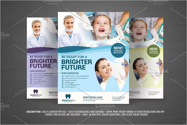Dental Services Flyer Design