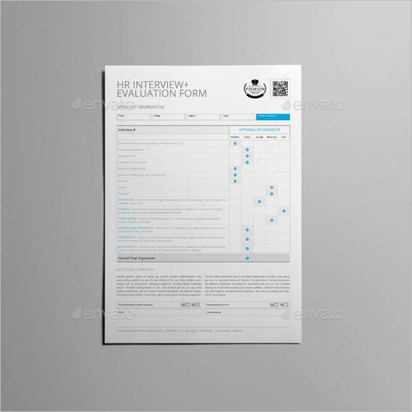 HR Form Template