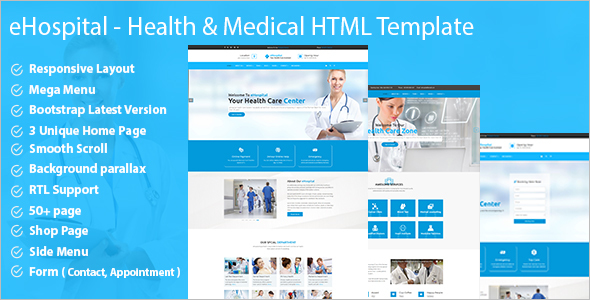 36+ Hospital Website Templates Free Website Design Themes