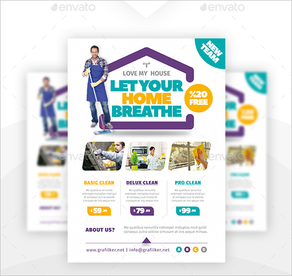 House Cleaning Flyer Template