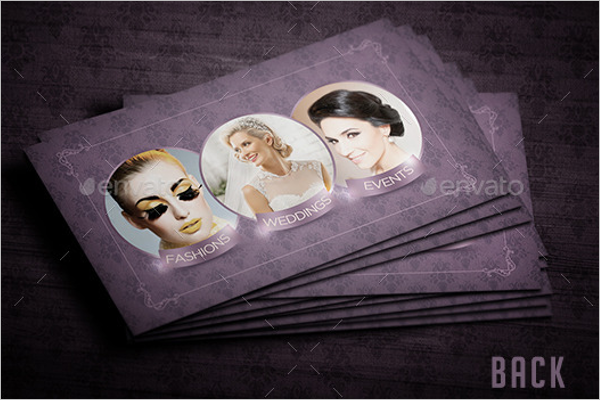 Makeup Business Card Template PSD