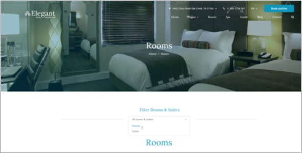 Responsive Hotel Website Template