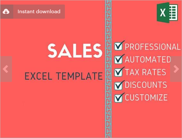 Sales Analysis Excel Template
