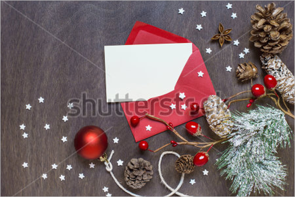 Sample Christmas Envelope Design
