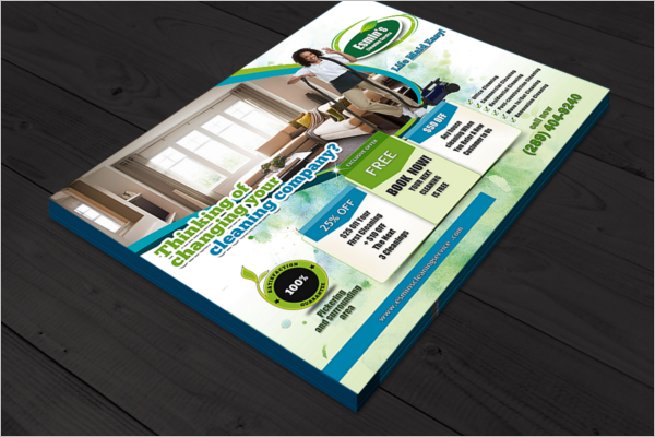 Sample Cleaning Flyer Template
